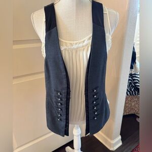 Heartloom Black Lined Vest